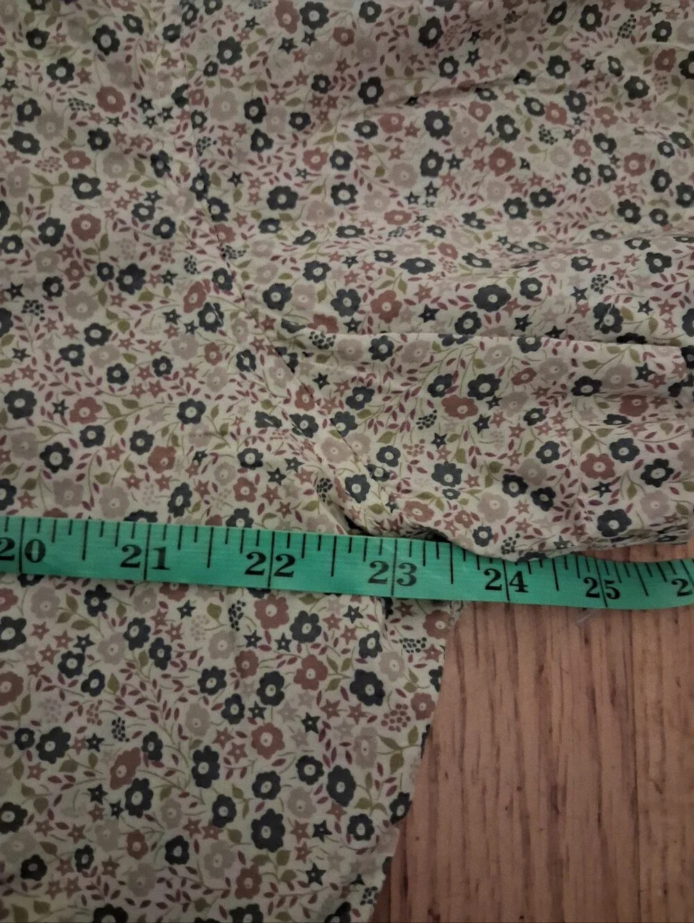 J. Crew Liberty Fabric Button Floral Shirt Short Sleeve Button Down Sz XL Boho